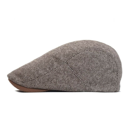 Wool Herringbone Ivy Cap | DARWIN