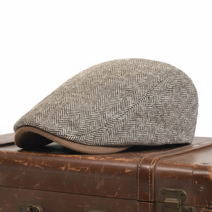 Wool Herringbone Ivy Cap | DARWIN