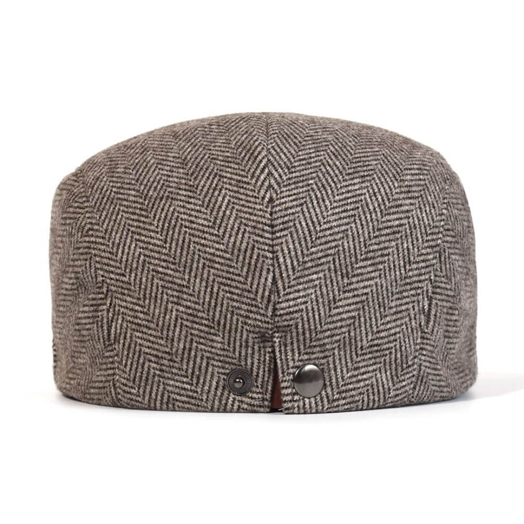 Wool Herringbone Ivy Cap | DARWIN