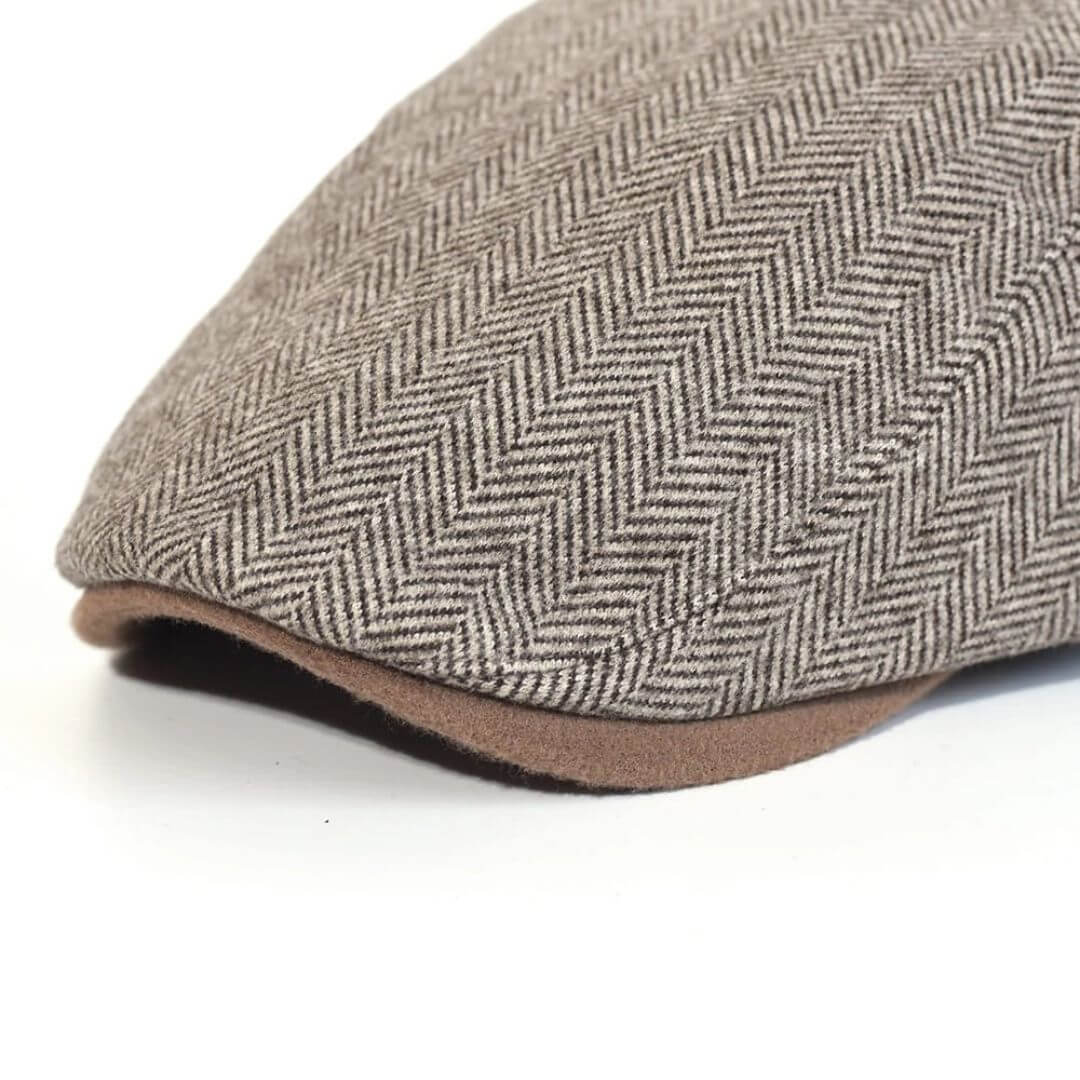 Wool Herringbone Ivy Cap | DARWIN