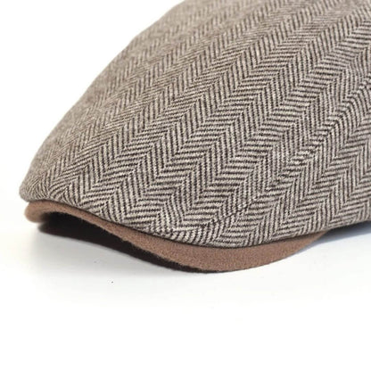Wool Herringbone Ivy Cap | DARWIN