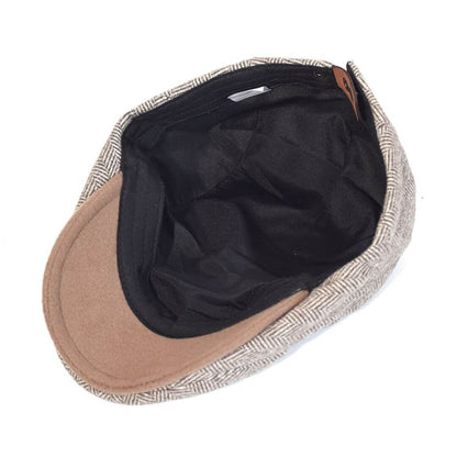 Wool Herringbone Ivy Cap | DARWIN
