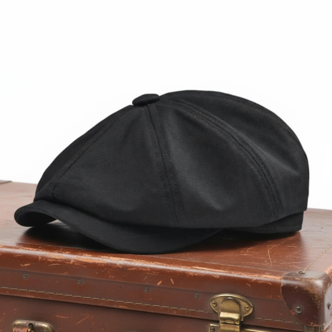 Cotton Twill Newsboy Cap | HAMILTON
