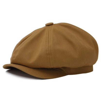 Cotton Twill Newsboy Cap | HAMILTON