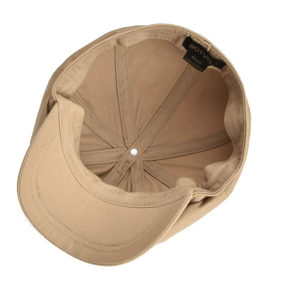 Cotton Twill Newsboy Cap | HAMILTON