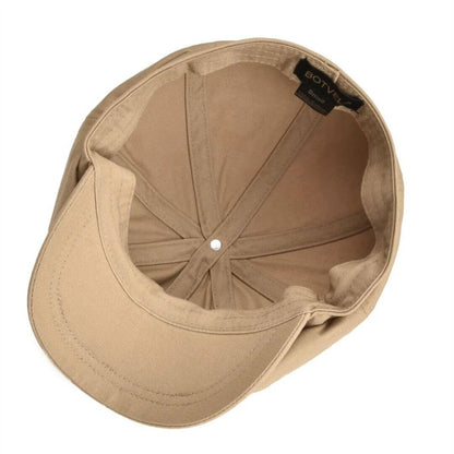 Cotton Twill Newsboy Cap | HAMILTON