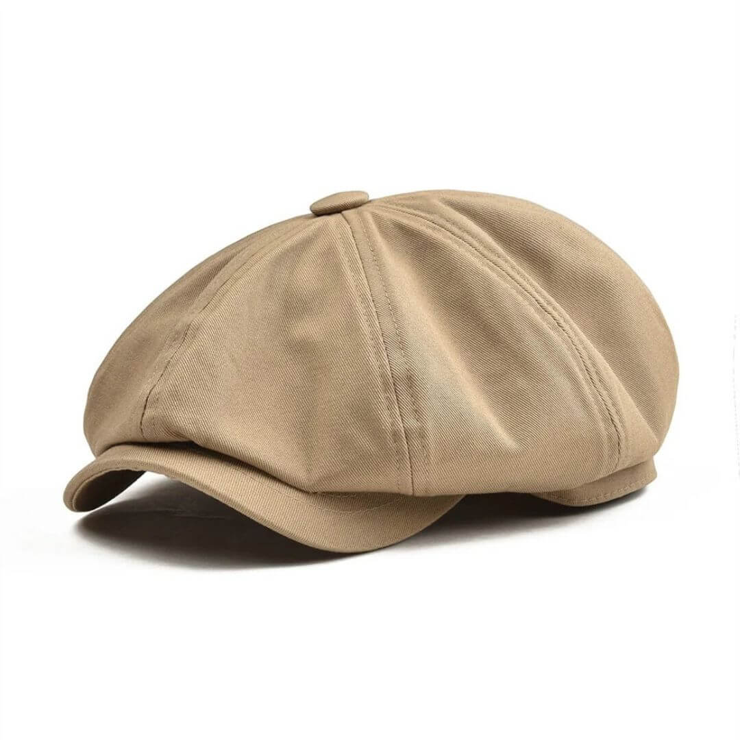 Cotton Twill Newsboy Cap | HAMILTON