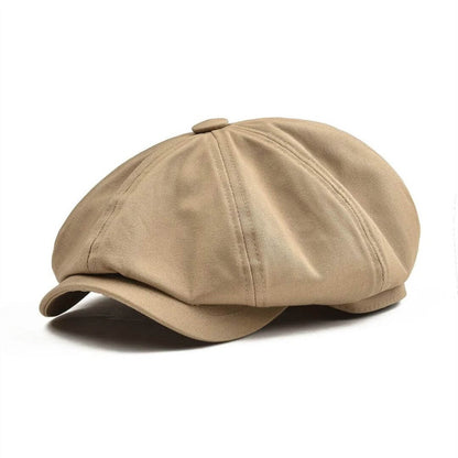 Cotton Twill Newsboy Cap | HAMILTON