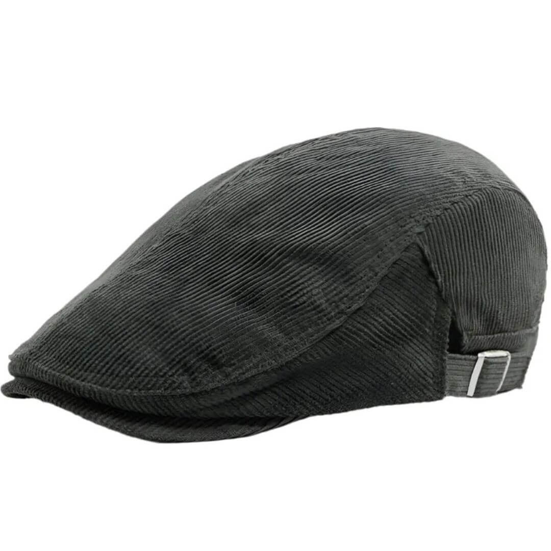 Corduroy Flat Cap | ORANGE