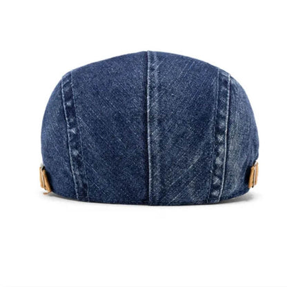 Denim Flat Cap | GOSFORD
