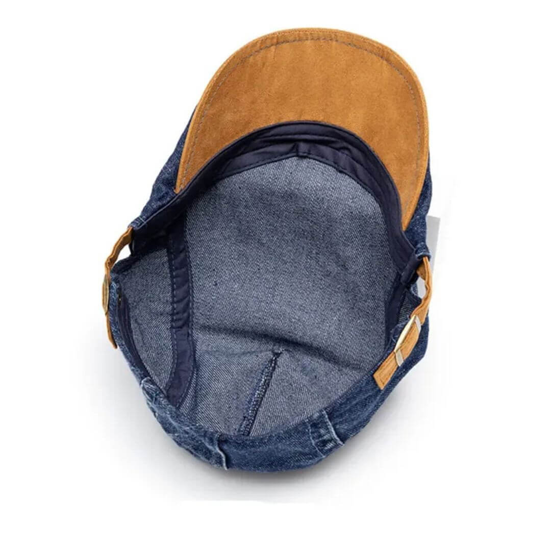 Denim Flat Cap | GOSFORD
