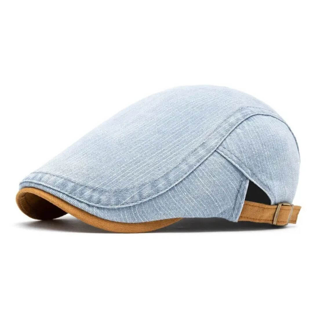 Denim Flat Cap | GOSFORD