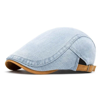Denim Flat Cap | GOSFORD