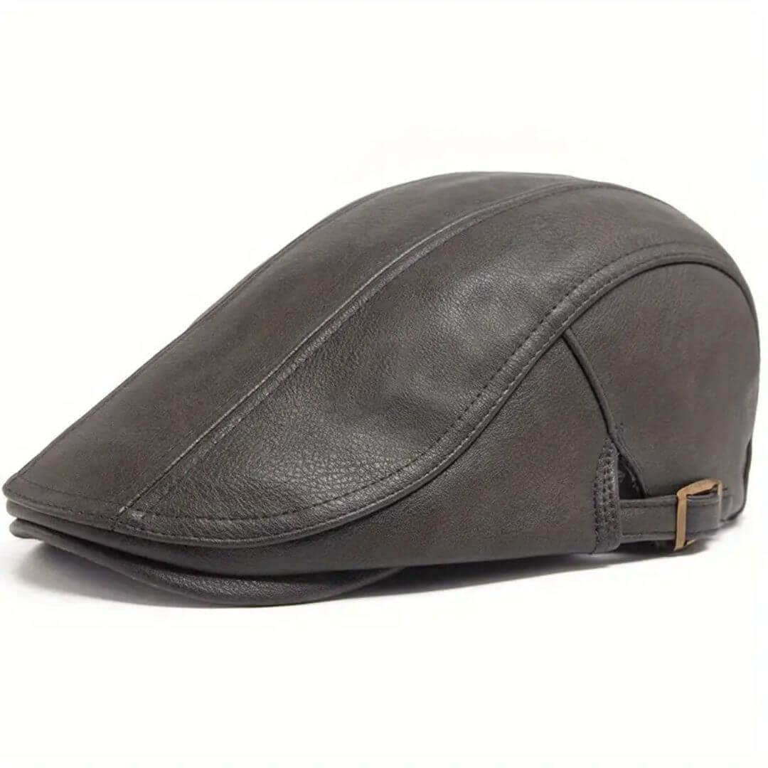 Leather Flat Cap | SHEPPARTON