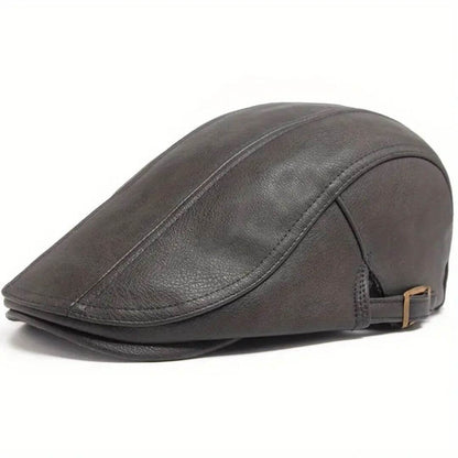 Leather Flat Cap | SHEPPARTON
