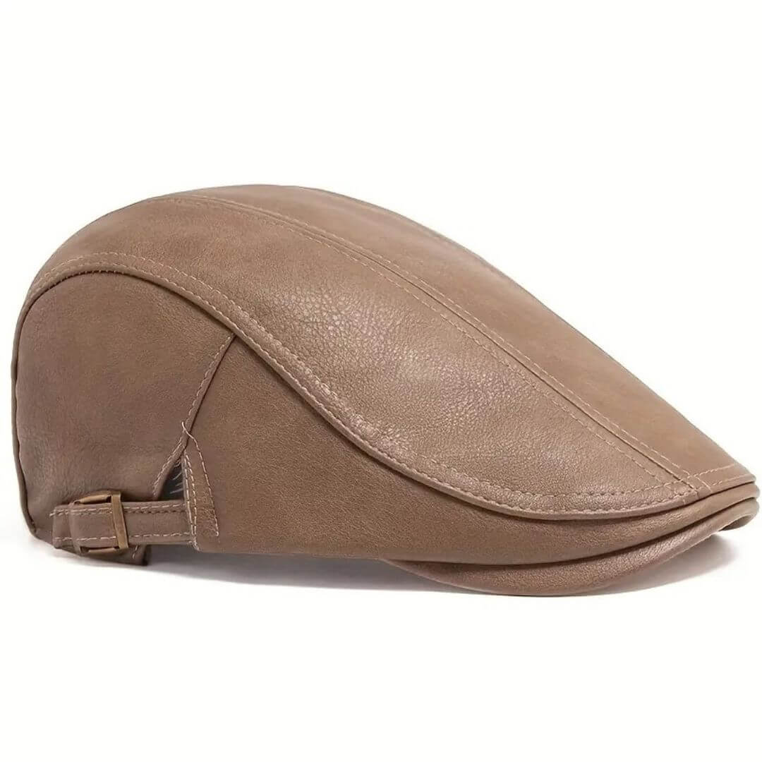 Leather Flat Cap | SHEPPARTON