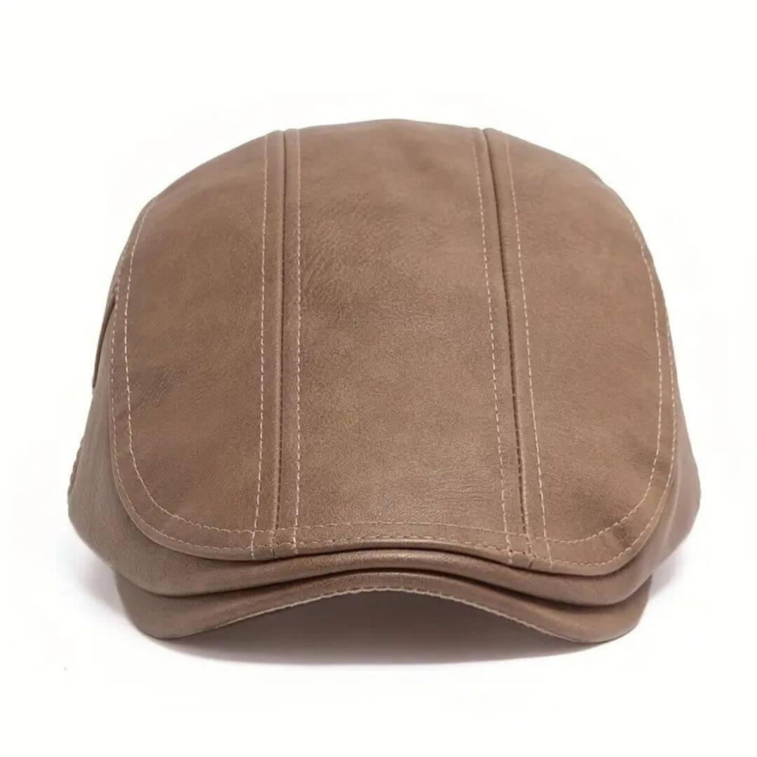 Leather Flat Cap | SHEPPARTON
