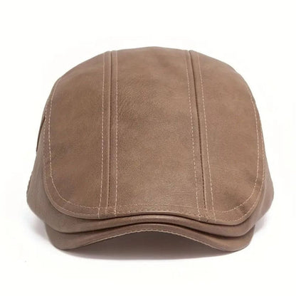 Leather Flat Cap | SHEPPARTON