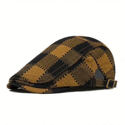 Plaid Flat Cap | BROKEN HILL