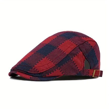 Plaid Flat Cap | BROKEN HILL
