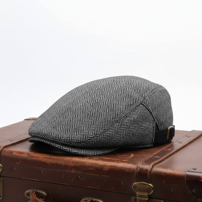 Herringbone Flat Cap | MURRAY BRIDGE