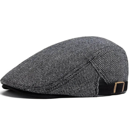 Herringbone Flat Cap | MURRAY BRIDGE