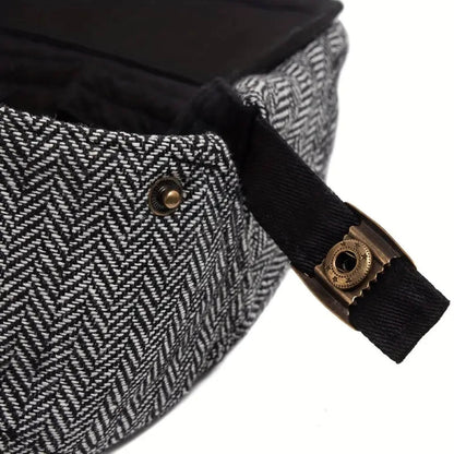 Herringbone Flat Cap | MURRAY BRIDGE