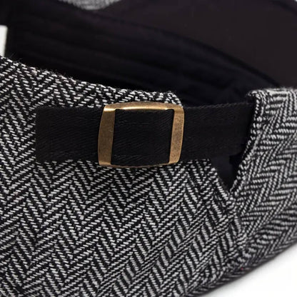 Herringbone Flat Cap | MURRAY BRIDGE