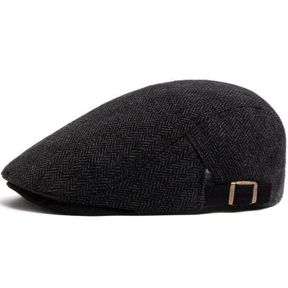 Herringbone Flat Cap | MURRAY BRIDGE