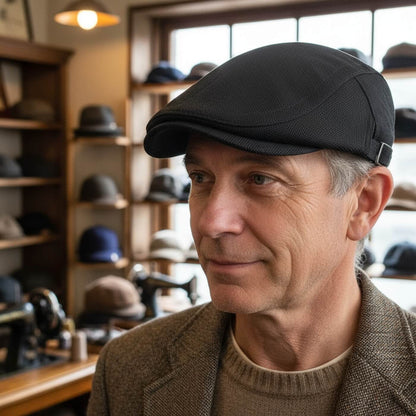 Breathable Flat Cap | CHARTERS TOWERS