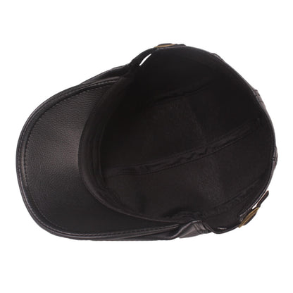 Leather Flat Cap | PENRITH
