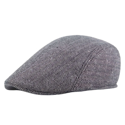 Herringbone Cotton Blend Cap | VICTOR HARBOR
