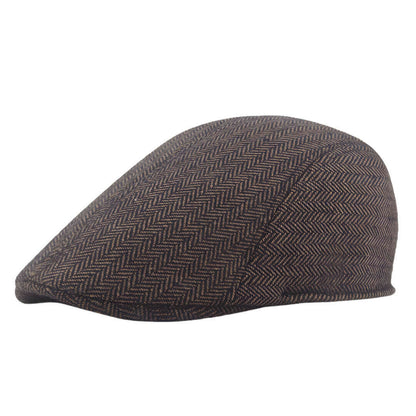 Herringbone Cotton Blend Cap | VICTOR HARBOR