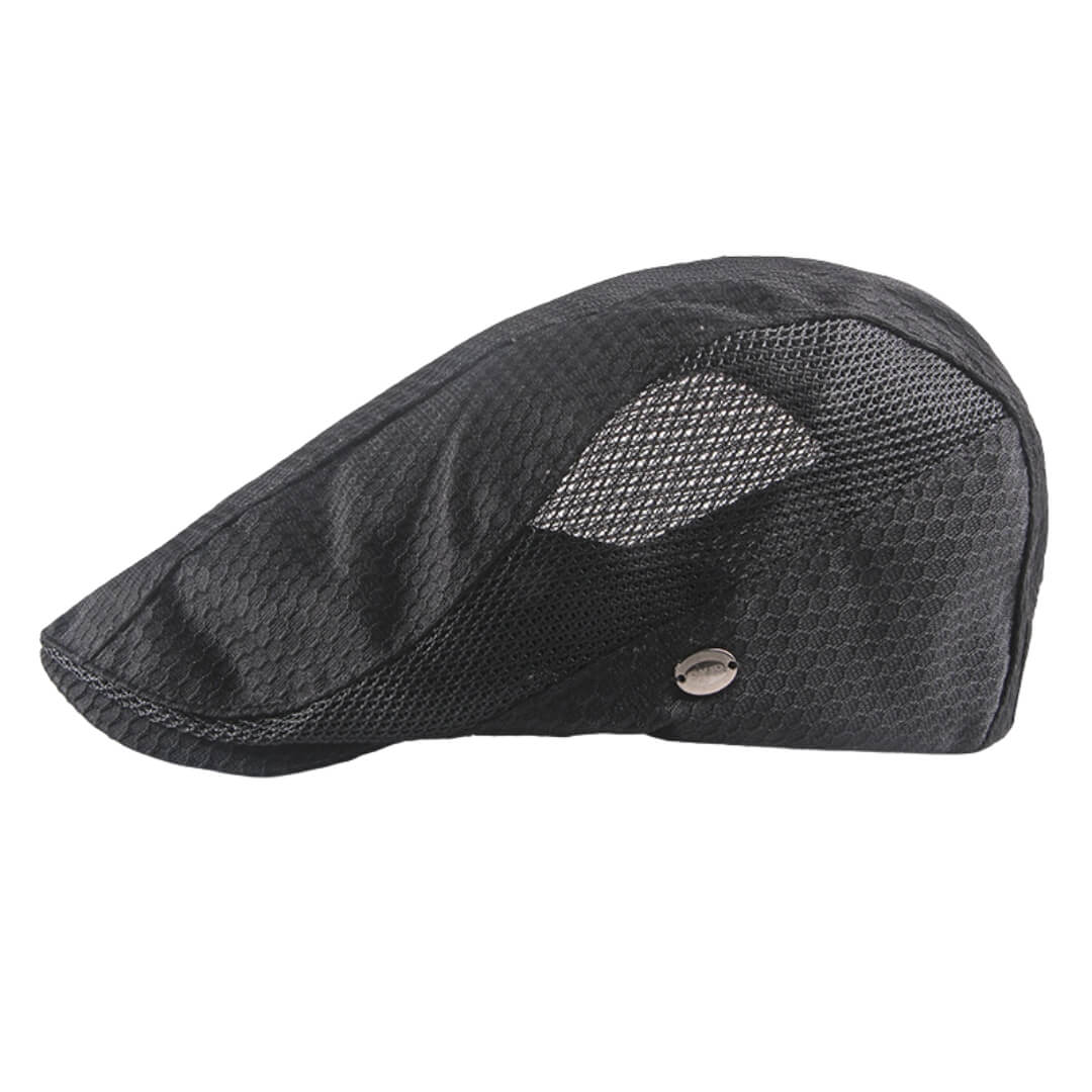 Acrylic Mesh Flat Cap | BLACKTOWN