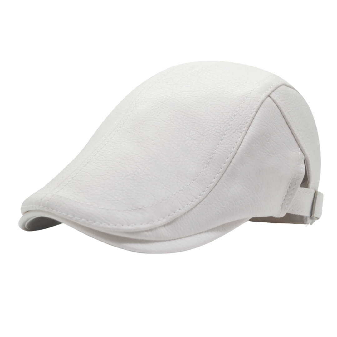 Leather Flat Cap | PENRITH