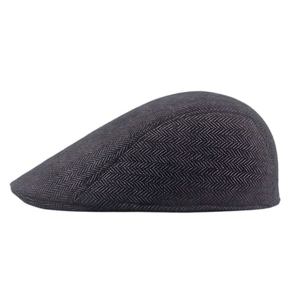 Herringbone Cotton Blend Cap | VICTOR HARBOR