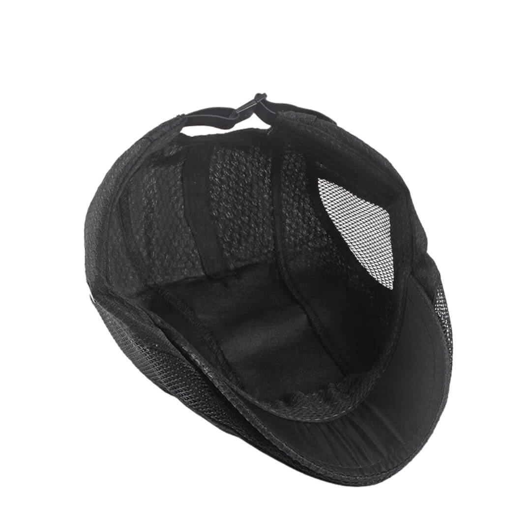 Acrylic Mesh Flat Cap | BLACKTOWN