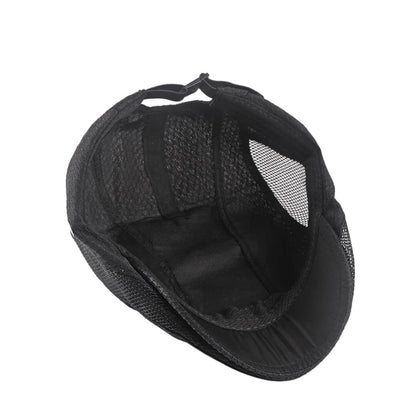 Acrylic Mesh Flat Cap | BLACKTOWN
