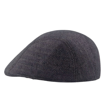 Herringbone Cotton Blend Cap | VICTOR HARBOR