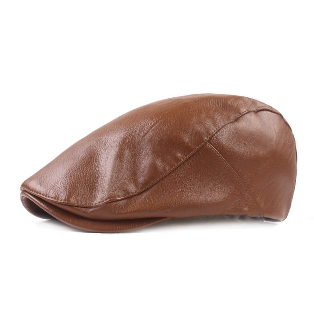 Leather Flat Cap | SHELLHARBOUR