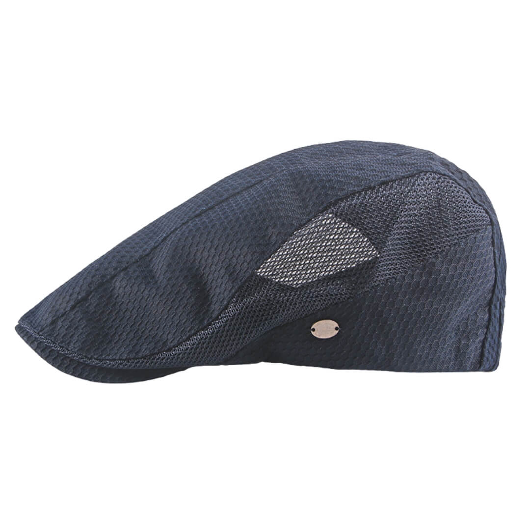 Acrylic Mesh Flat Cap | BLACKTOWN