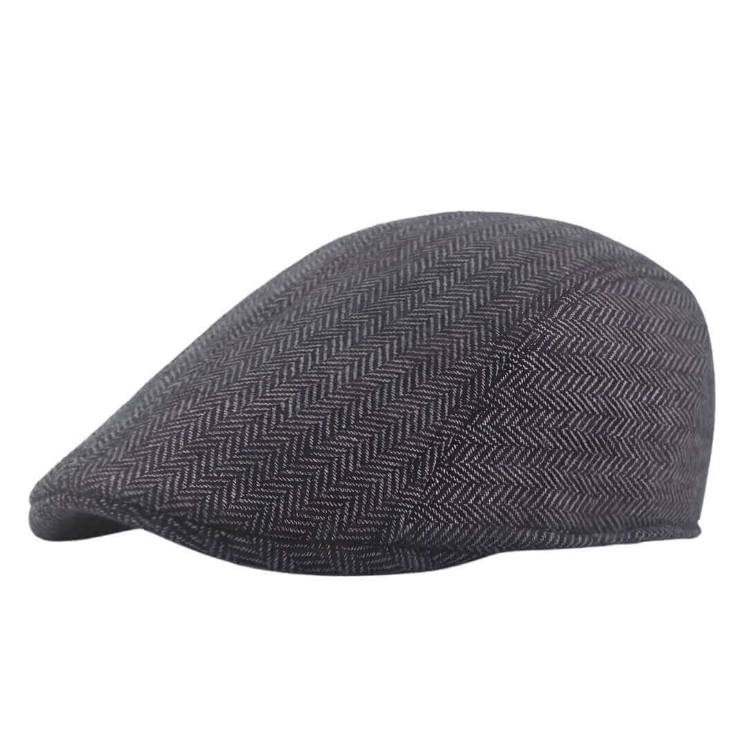 Herringbone Cotton Blend Cap | VICTOR HARBOR