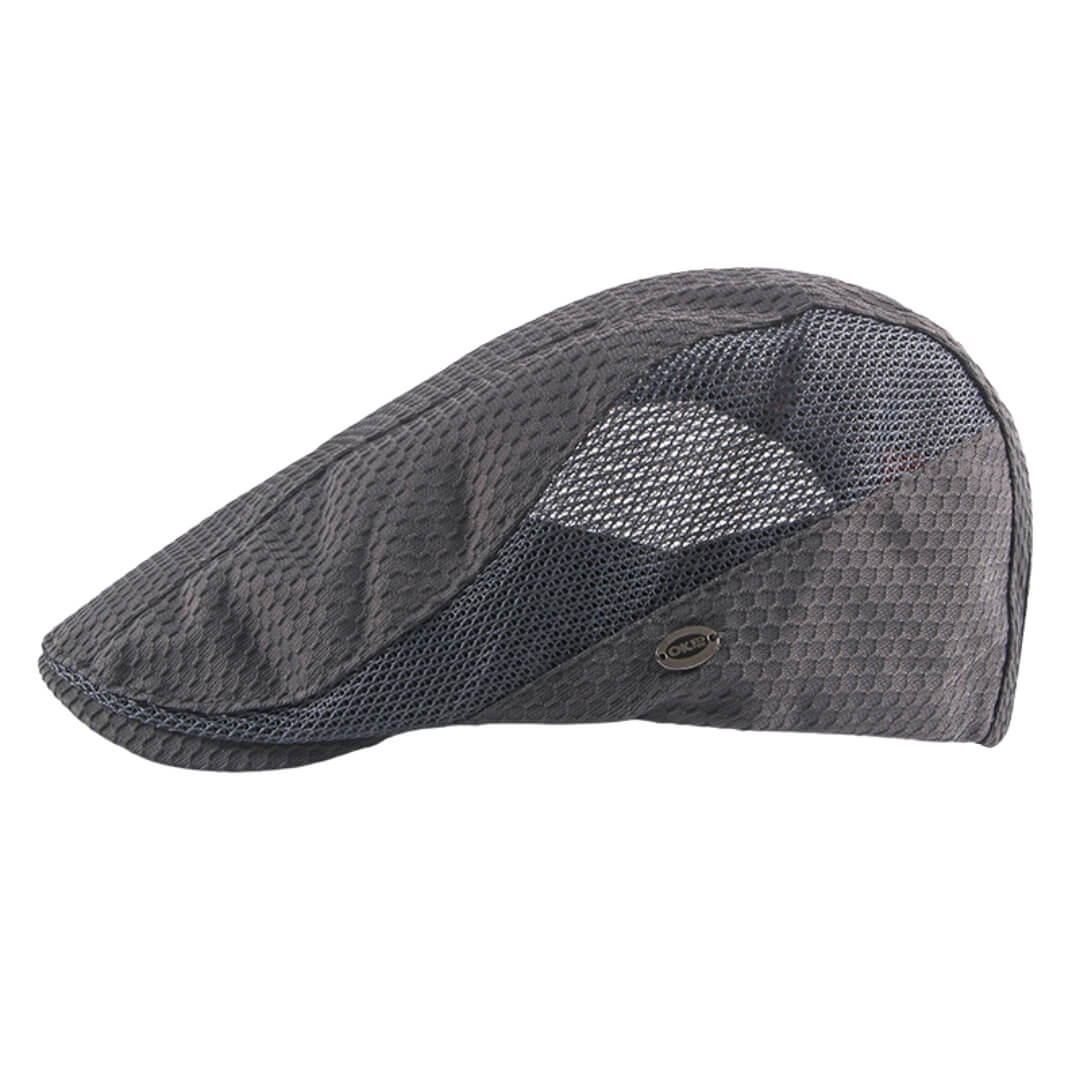 Acrylic Mesh Flat Cap | BLACKTOWN