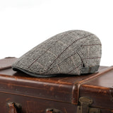 Herringbone Cotton Knitted Flat Cap | ROCKHAMPTON