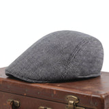 Herringbone Cotton Blend Cap | VICTOR HARBOR