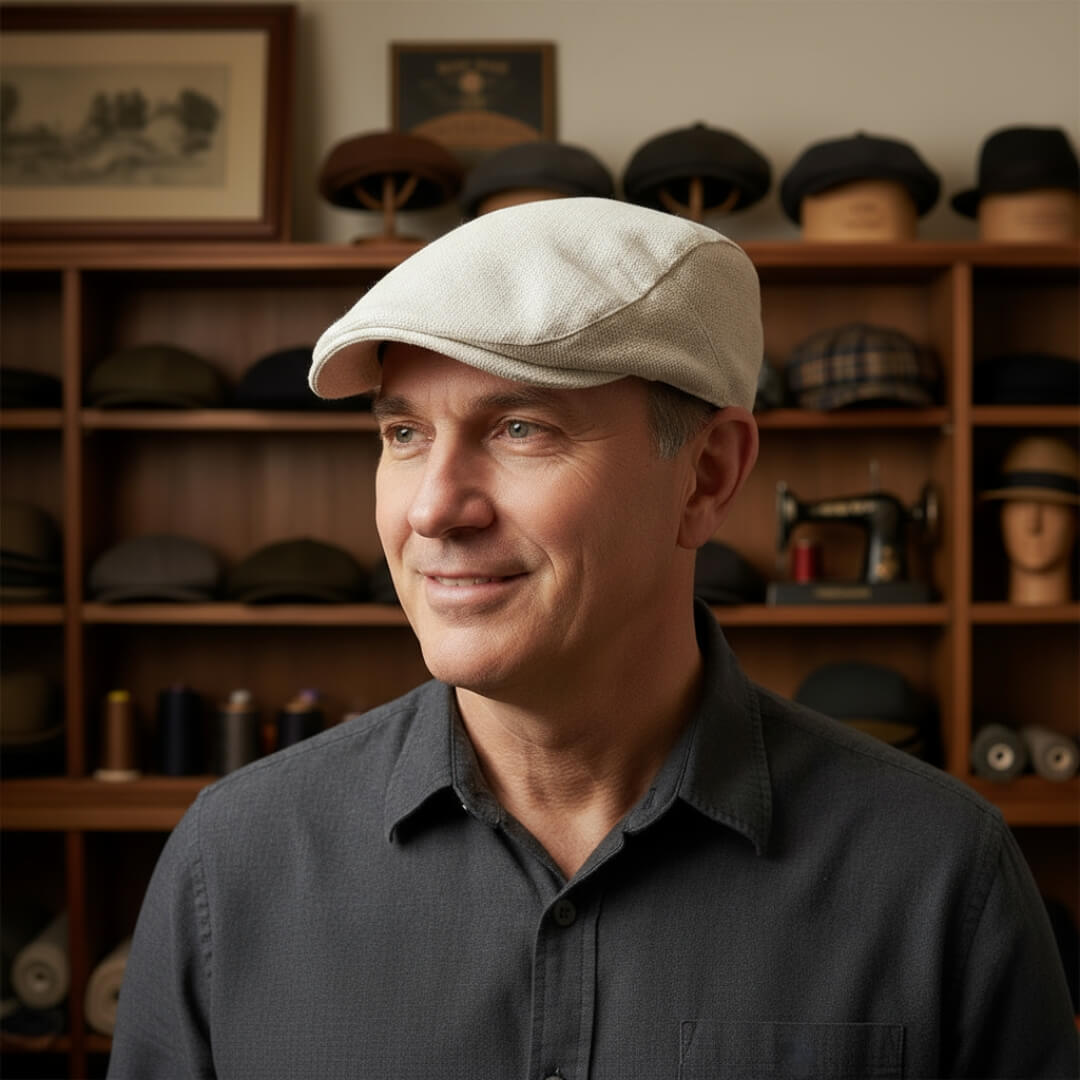 Linen Blend Ivy Cap | PERTH