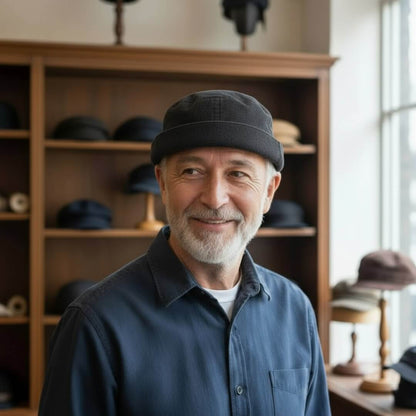 Denim Brimless Cap | CALOUNDRA