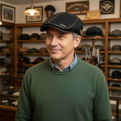 Knitted Flat Cap | WODONGA