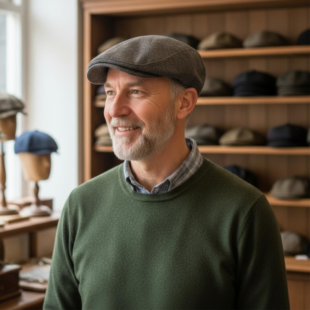 Cotton Flat Cap | CANBERRA