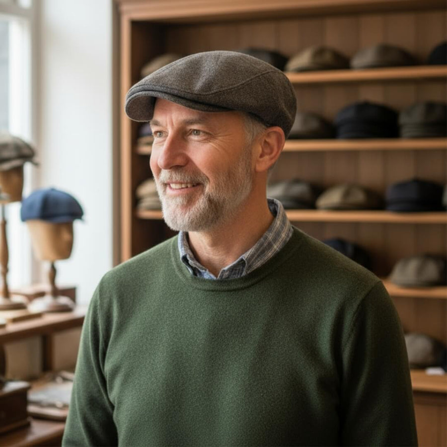 Cotton Flat Cap | CANBERRA